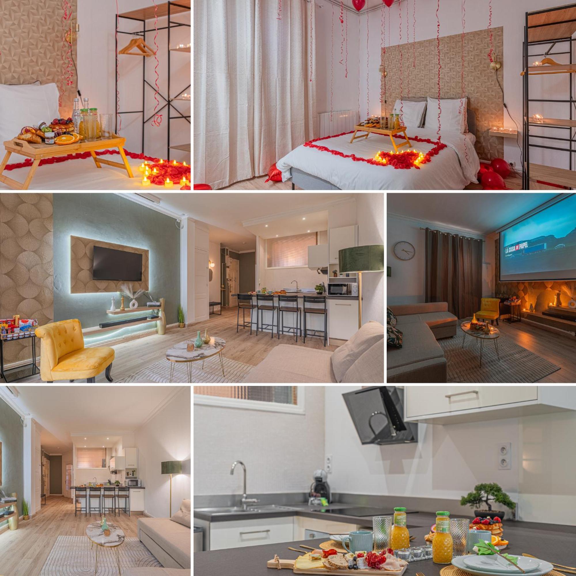 Ferienwohnung Luxury Cinephile - Netflix - 2 Balcons - Garage Prive - Minibar Grenoble Exterior foto